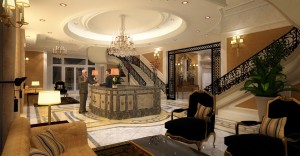 The Palace Coral Gables lobby The Lobby