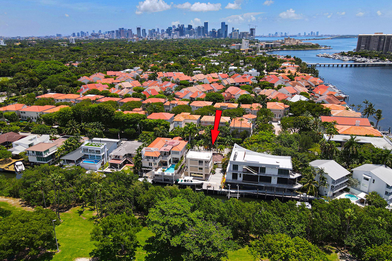 Coconut Grove Waterfront Home for Sale