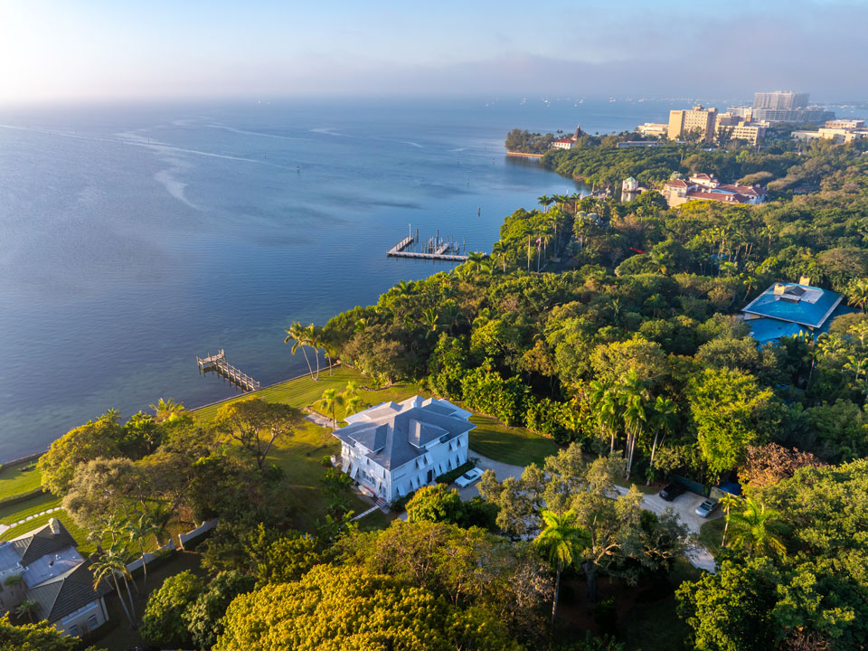 Coconut Grove Waterfront Homes