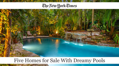 Five Homes for Sale With Dreamy Pools